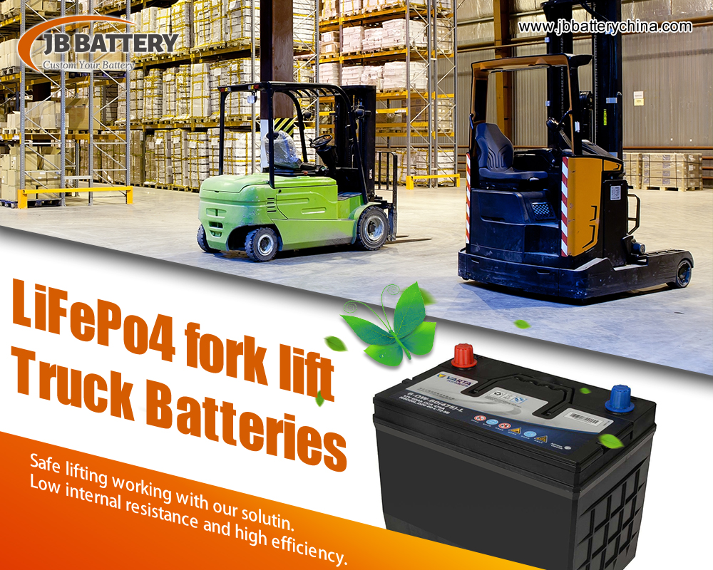 Escolhendo a bateria de forklift de íon de lítio personalizado direito fabricante da china