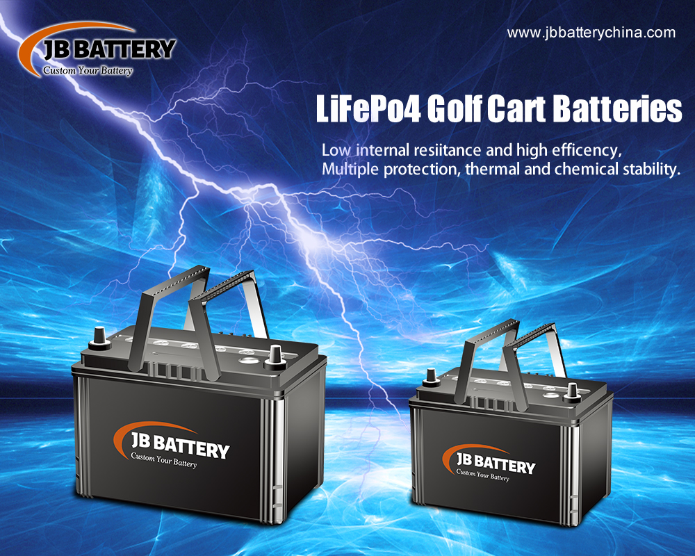 As baterias do carrinho de golfe de íon de lítio de 24 volts e 50 amperes são perigosas?