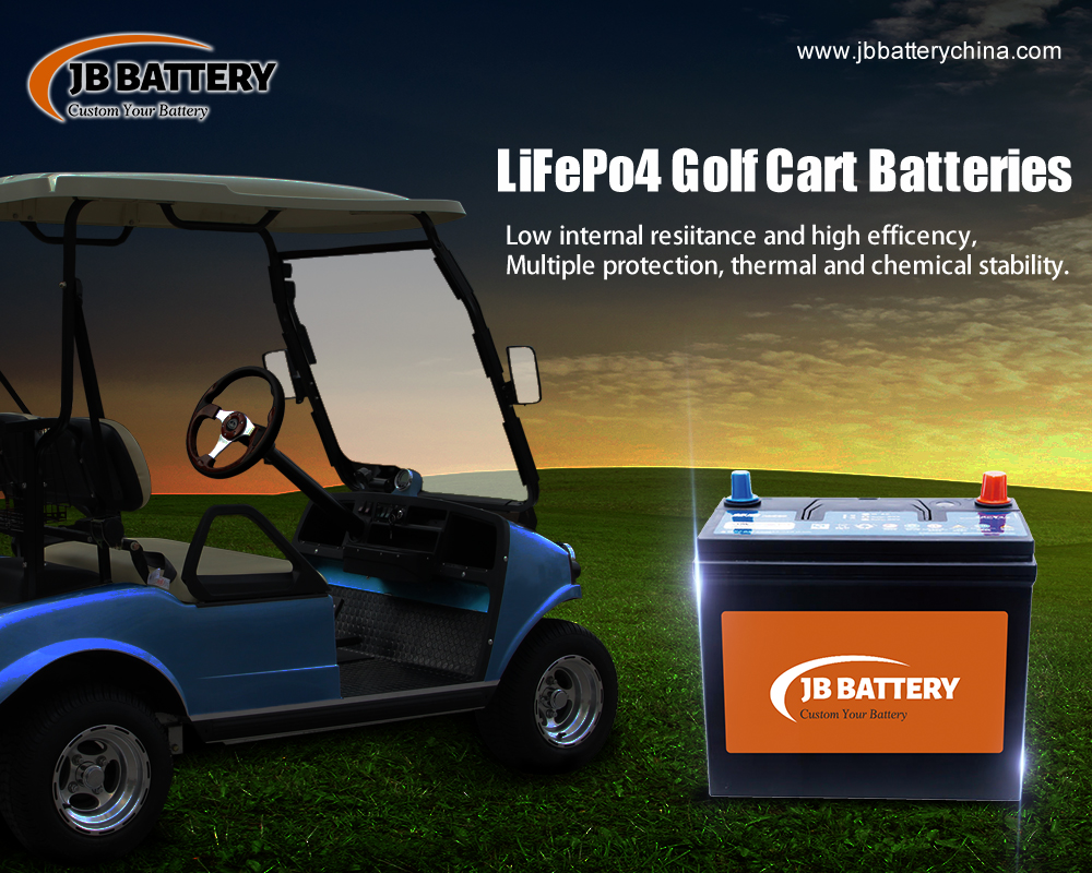 A bateria do carrinho de golfe LiFePO4 48v 200ah é melhor do que a bateria do carrinho de golfe de íon de lítio personalizada 48v 200ah?