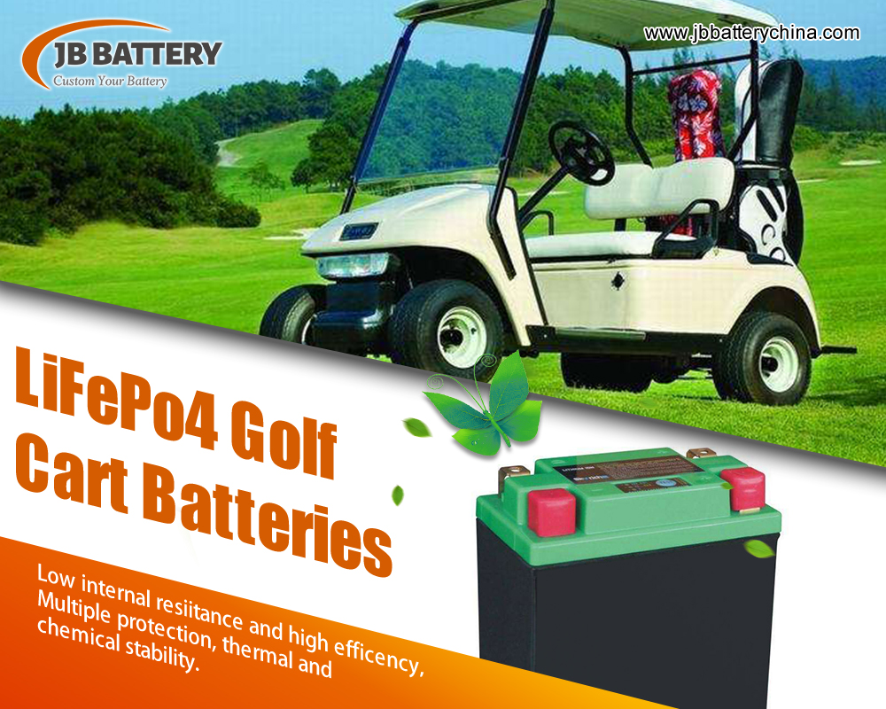O que causa uma bateria de 24V 100AH ​​LifePo4 para carrinhos de golfe a serem desviados?